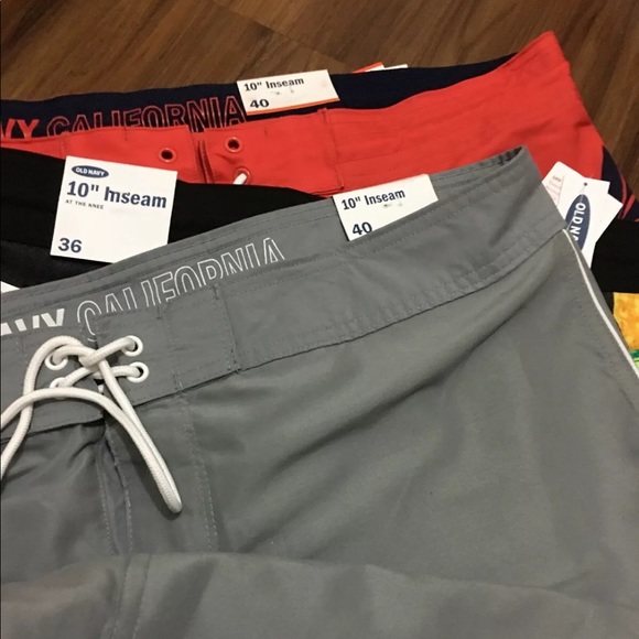 Old Navy Men’s Swim Multicolors Inseam, Size 40 36 - Picture 3 of 5